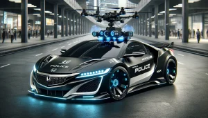 NSX police car: cutting-edge technology and features