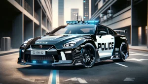 Nissan GT-R's high-performance police car specification